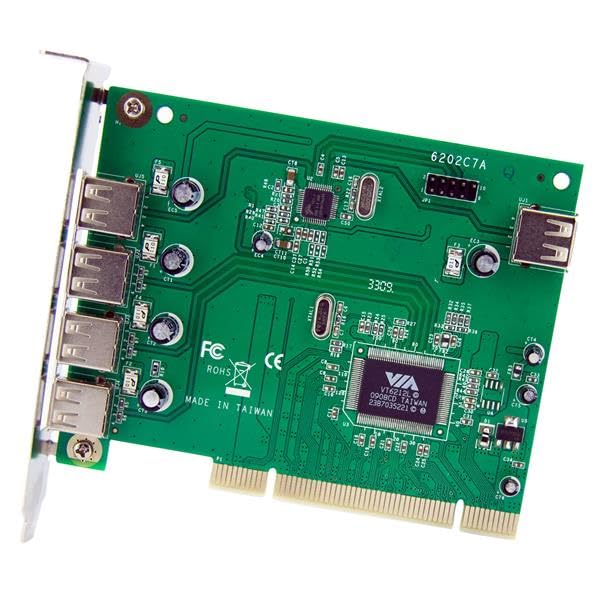 STARTECH.COM 7 Port USB 2.0 PCI Interface Card - USB Controller Adapter Card