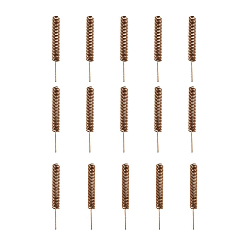 Binzzo 36mm Lenght Coil Spring Antenna Provide Bigger Bending Angle Proper Solid Hollow Inside Easy Pass Shock Absorption Data Transmission 433 MHz