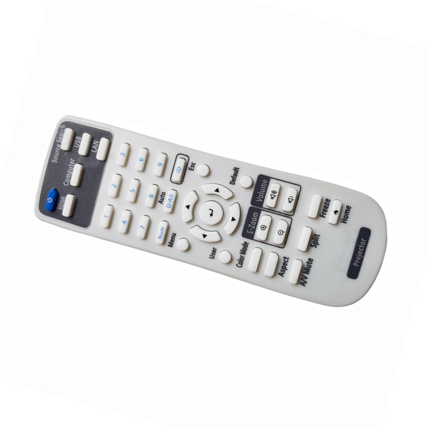 Loakdsa Replacement Remote Control for Epson Projector EB-118 EB-720 EB-725W EB-725Wi EB-735F VS260 EX3280 EX5280 EX9230 PRO EX10000 EX7280 EX9240