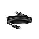 Belkin 3.3ft USB-C Thunderbolt 5 Cable w/ 240W Power Delivery, Bandwidth Boost Up to 120Gbps, 3x Faster Data Transfer, and 4K UHD Display Resolution