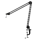 512 Audio by Warm Audio BBA Adjustable Microphone Boom Arm Mic Stand for Podcast, Streaming and Recording