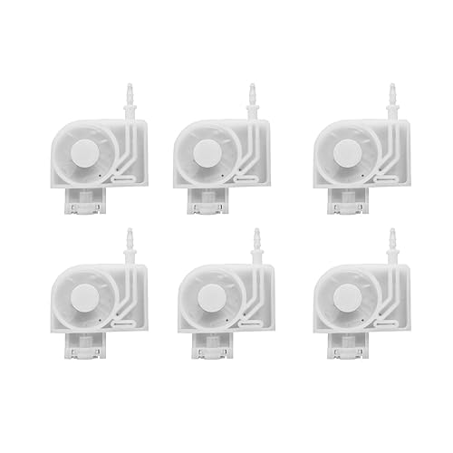 AMOILS 6pcs Printer Ink Damper for Epson, Compatible with 4880c 9800 7880c 7800 4800, Dx5 XP600 TX800 4720 186000 158000 160010 187000