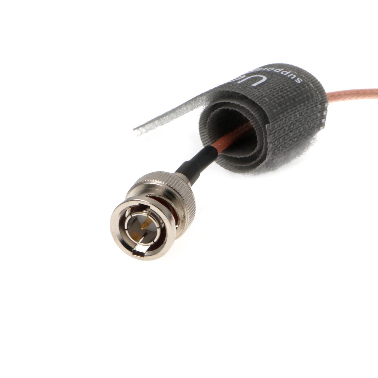 Uonecn RG179 HD-SDI Cable BNC Male to Right Angle BNC Cable 75ohm MegaFlex for Blackmagic HyperDeck Shuttle and BMCC BMPC Hyperdeck Cameras 24''