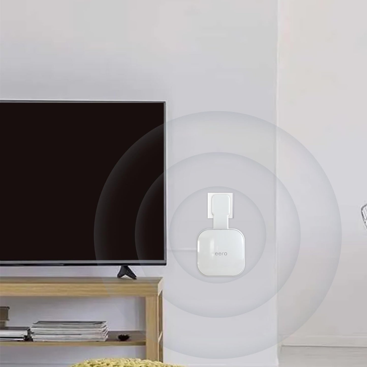 Mamerry Outlet Wall Mount Compatible with eero Pro 6e/6, 2 Pack