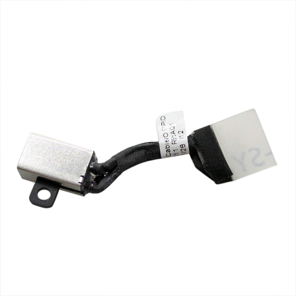 DC in Power Jack Charging Cable Connector Port Socket Wire Replacement for Dell Inspiron 15 5582 5583 5584 7580 / Latitude 3500 3400 3550 15.6"