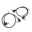 chenyang CY Printer Scanner Cable,USB 2.0 Type A Male to USB 2.0 Type B Male Printer Scanner Cable 90 Degree Angled 50cm