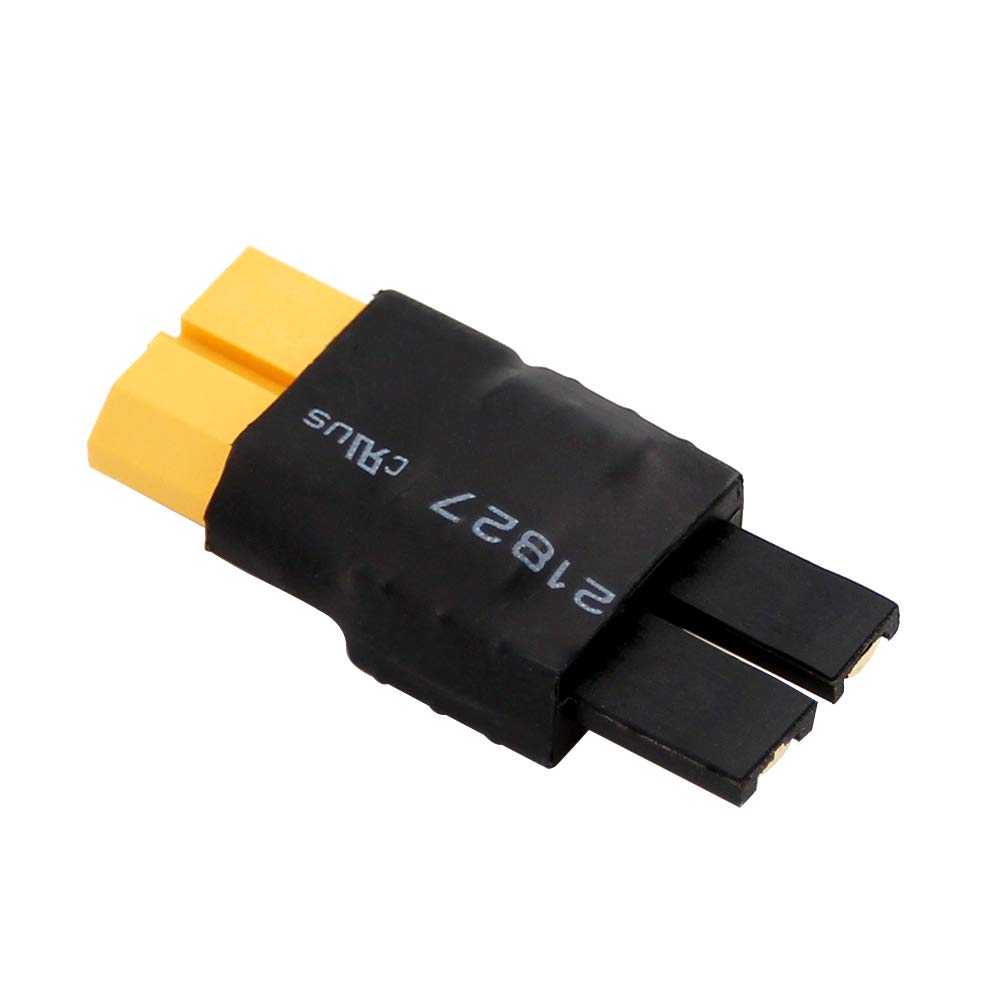 4pcs Compatible with TRX Male to XT60 / XT-60 Female Connector Adapter(BDHI-87)