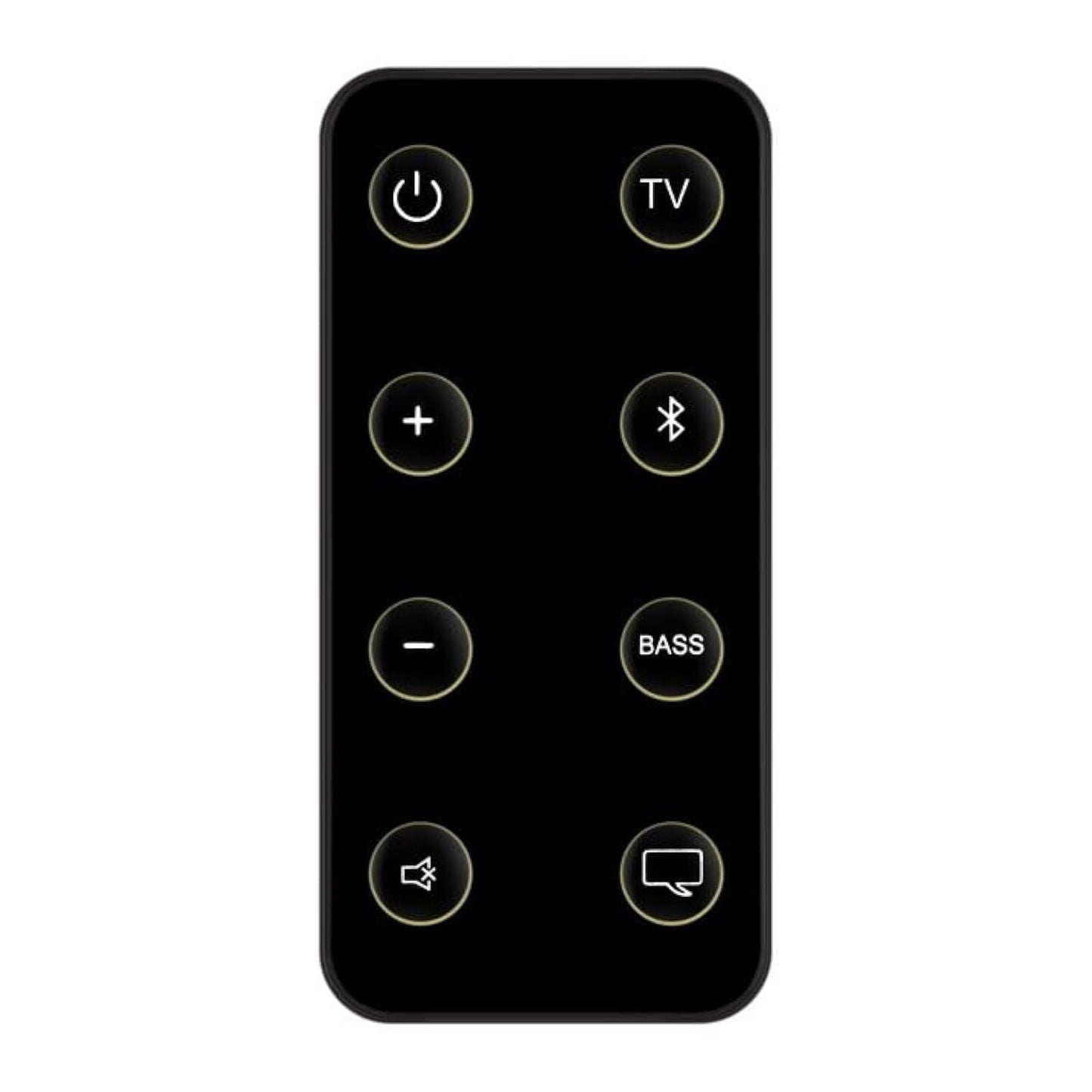 Xtrasaver Replacement Remote Control for Bose Solo 5 10 15 Series ii TV Sound System/ 732522-1110 418775 410376 TV Soundbar Sound System