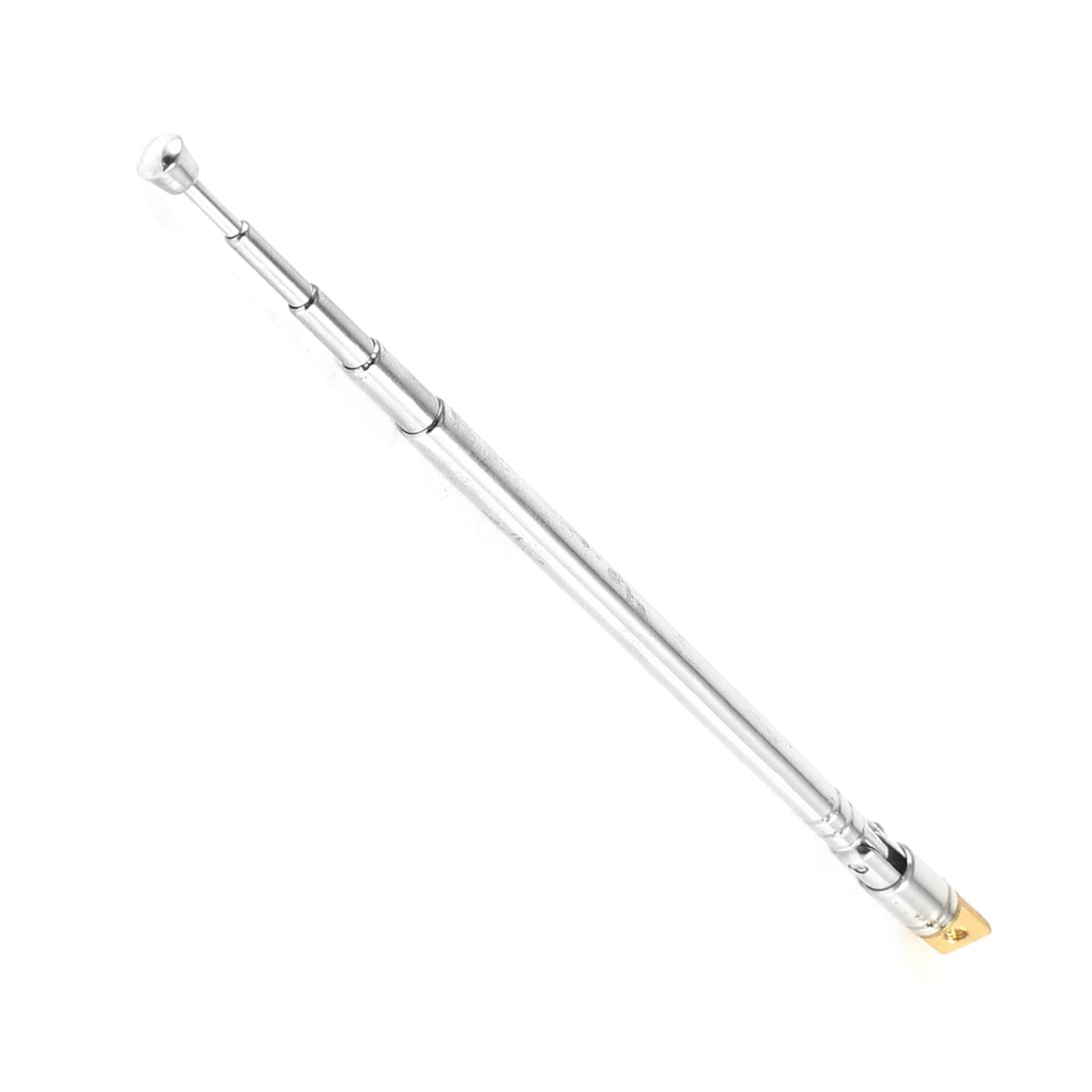 uxcell 5 Sections Telescoping Antenna, 36cm 14" Length Telescopic Universal Aerial Antenna Replacement for Portable FM Radio, TV and Other Electric