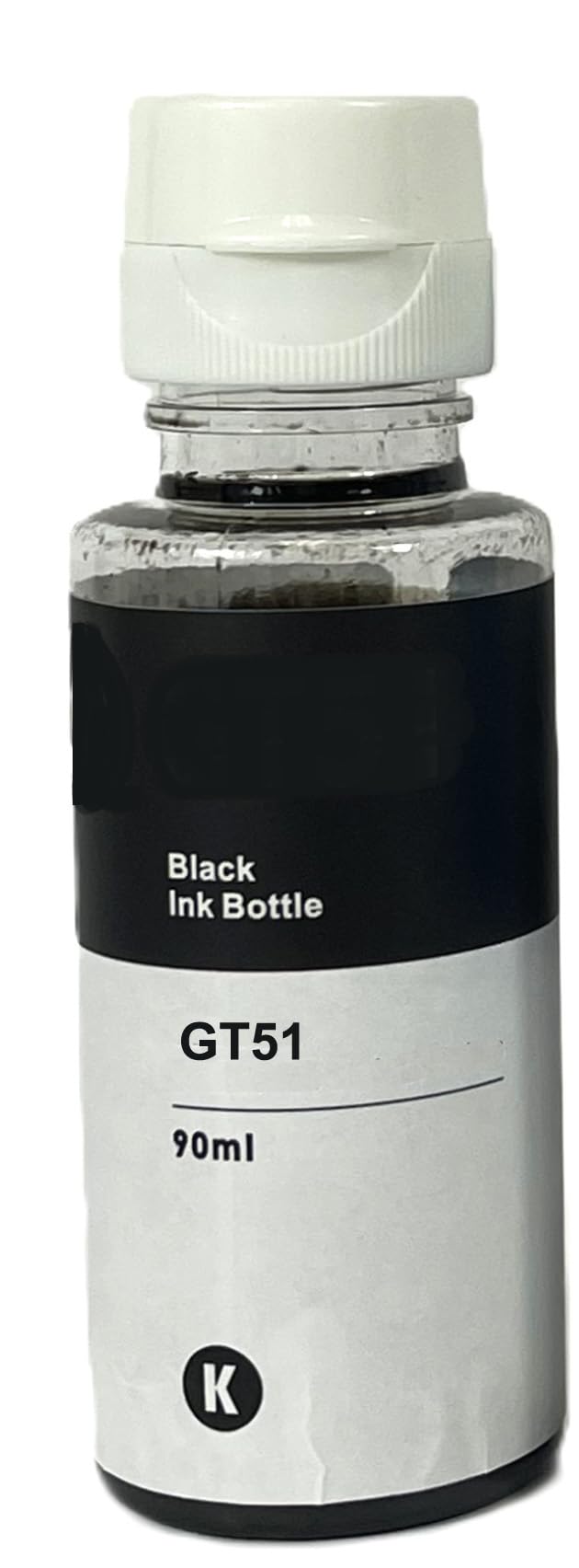 Vivid Colors Refill Ink Bottle Compatible for Deskjet GT 5810 5820, Ink Tank 315 Printers # GT51 Black