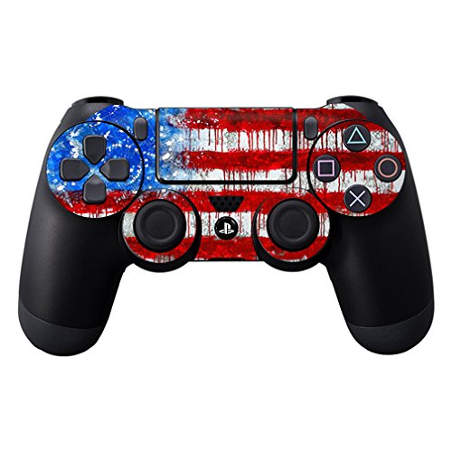 MightySkins Skin Compatible with Sony PS4 Controller - Colors Dont Run | Protective, Durable, and Unique Vinyl Decal wrap Cover | Easy to Apply