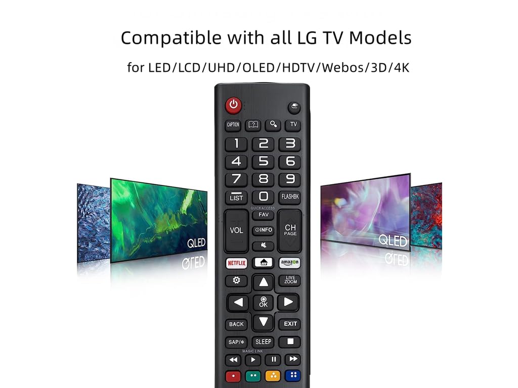 ?Pack of 2? for LG Smart TV Remote Control Replacement,Universal for All LG OLED 3D TVs for AKB75095307 AKB75375604 AKB74915305 AK75675304 AKB76040302