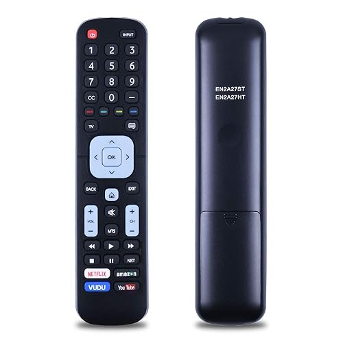 New EN2A27ST Replacement TV Remote Control for Sharp 4K Ultra LED Smart HDTV - LC-32P5000U / LC-40P5000U / LC-43P5000U / LC-50P5000U / LC-55P5000U