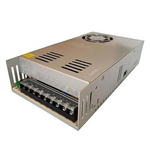 Henxlco AC 110V/220V to DC 24V 20A 480W Universal Regulated Switching Power Supply Adapter Transformer Driver Converter for LED Strip Light, Security…