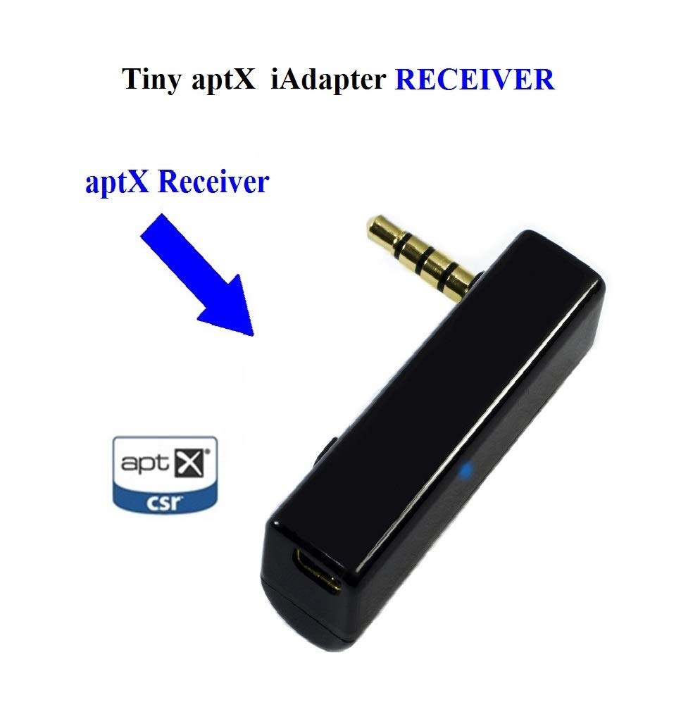 KOKKIA iRECEIVER : aptX Bluetooth Receiver. Works with Bluetooth Stereo iPods/iPhones/iPads, Android/Windows/Samsung Smartphones/Tablets, PCs/Macs