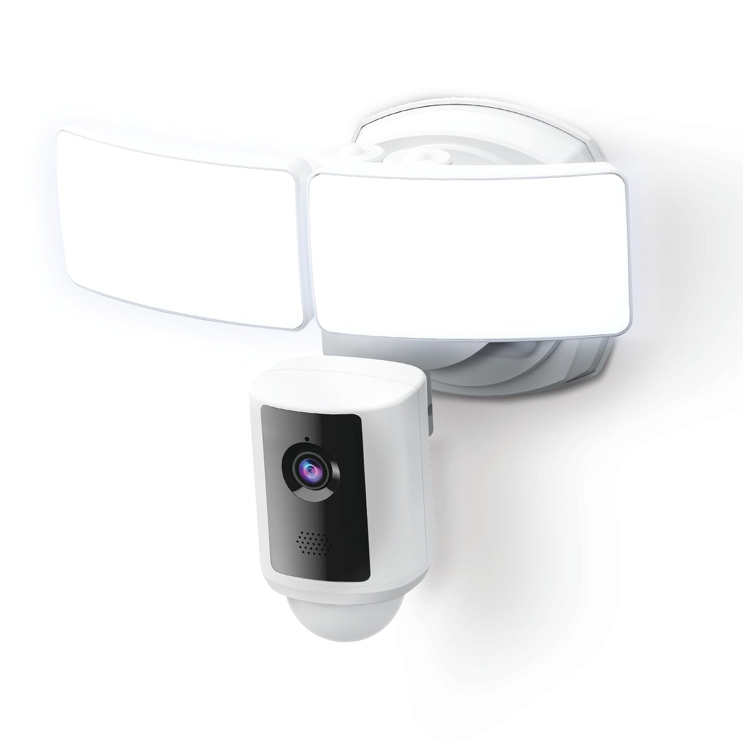 Feit Electric SEC5000/CAM/WIFI Outdoor LED Smart Security Camera with Motion Sensor, 2-Way Audio, 5000 Lumens Floodlight, Works with Alexa and Google
