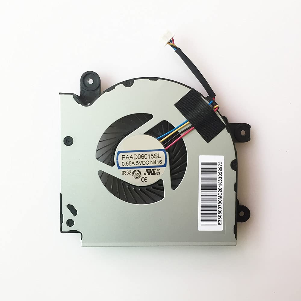 New GPU Cooling Fan Intended for MSI GF75 Thin 8RC 8RD 9SC 9SD 9SCXR 10SCSR 10SCXR Series Laptop Right Side PAAD06015SL N416 DC5V (GPU Fan)