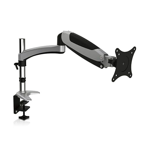 V7 DM3GSA-1N Gas Spring Desktop Mount (Vesa 100x100,75x75, up to 17.63 lbs)