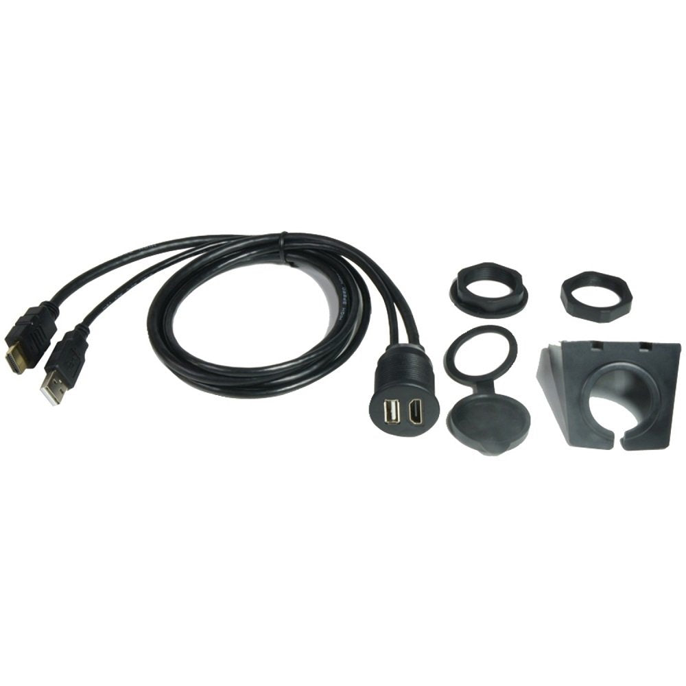 PAC HDMIUSBCBL Dash Mount, 3' Extension Cable for HDMI & USB