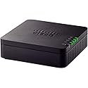 Cisco ATA 192 Multiplatform Analog Telephone Adapter, 2-Port Handset-to-Ethernet Adapter, 1-Year Limited Hardware Warranty (ATA192-3PW-K9) (Renewed)