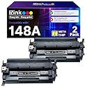 E-Z Ink 148A Toner Cartridge 4001n 4101fdw (with Chip) Replacement for HP 148A Toner Cartridge W1480A 148X W1480X to Use with HP LaserJet Pro 4001n