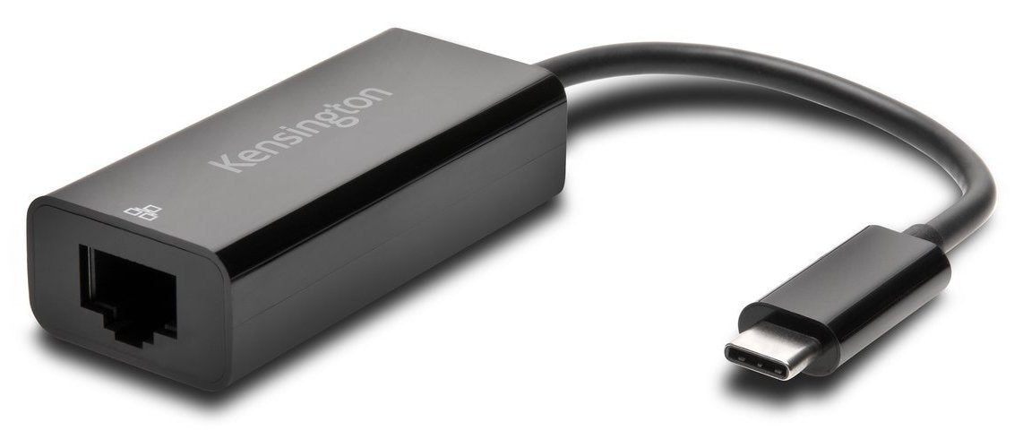 Kensington USB-C to Gigabit Ethernet Adapter (K33475WW),Black