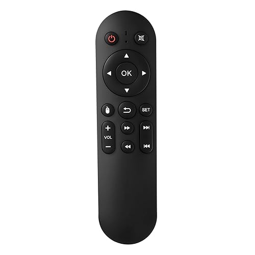 Replacement Remote Control for 4K Media Player, IR Remote Control Only for fnetic Media Player HD19/HD29 Model
