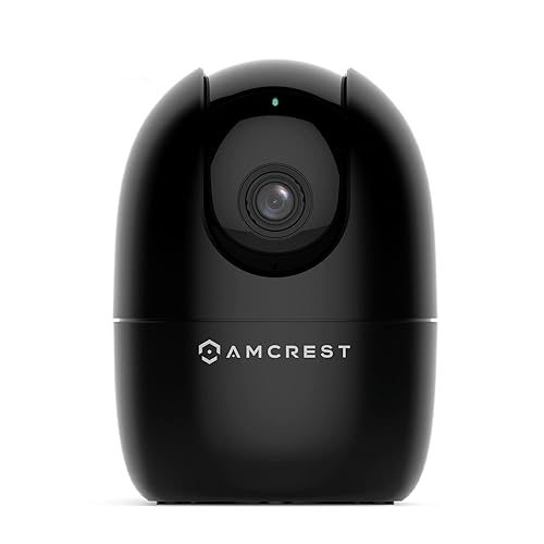 Amcrest 1080P WiFi Camera Indoor, Nanny Cam, Dog Camera, Sound & Baby Monitor, Human & Pet Detection, Motion-Tracking, w/ 2-Way Audio, Phone App