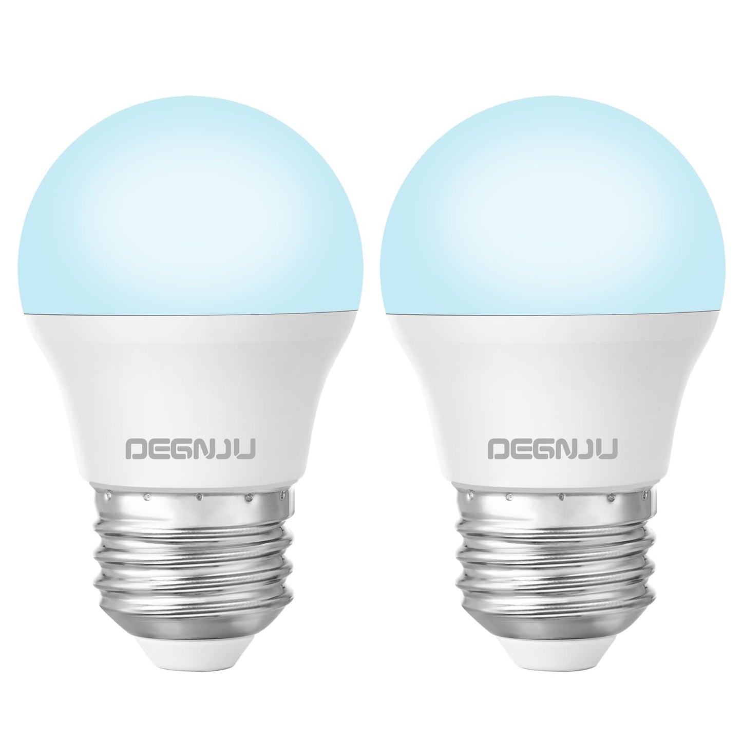 DEGNJU LED Refrigerator Light Bulb, 40 Watt Equivalent, 120V, Fridge Light Bulb 5000K Daylight White, A15 Appliance Bulb 5.5W for Freezer, 650LM, E26