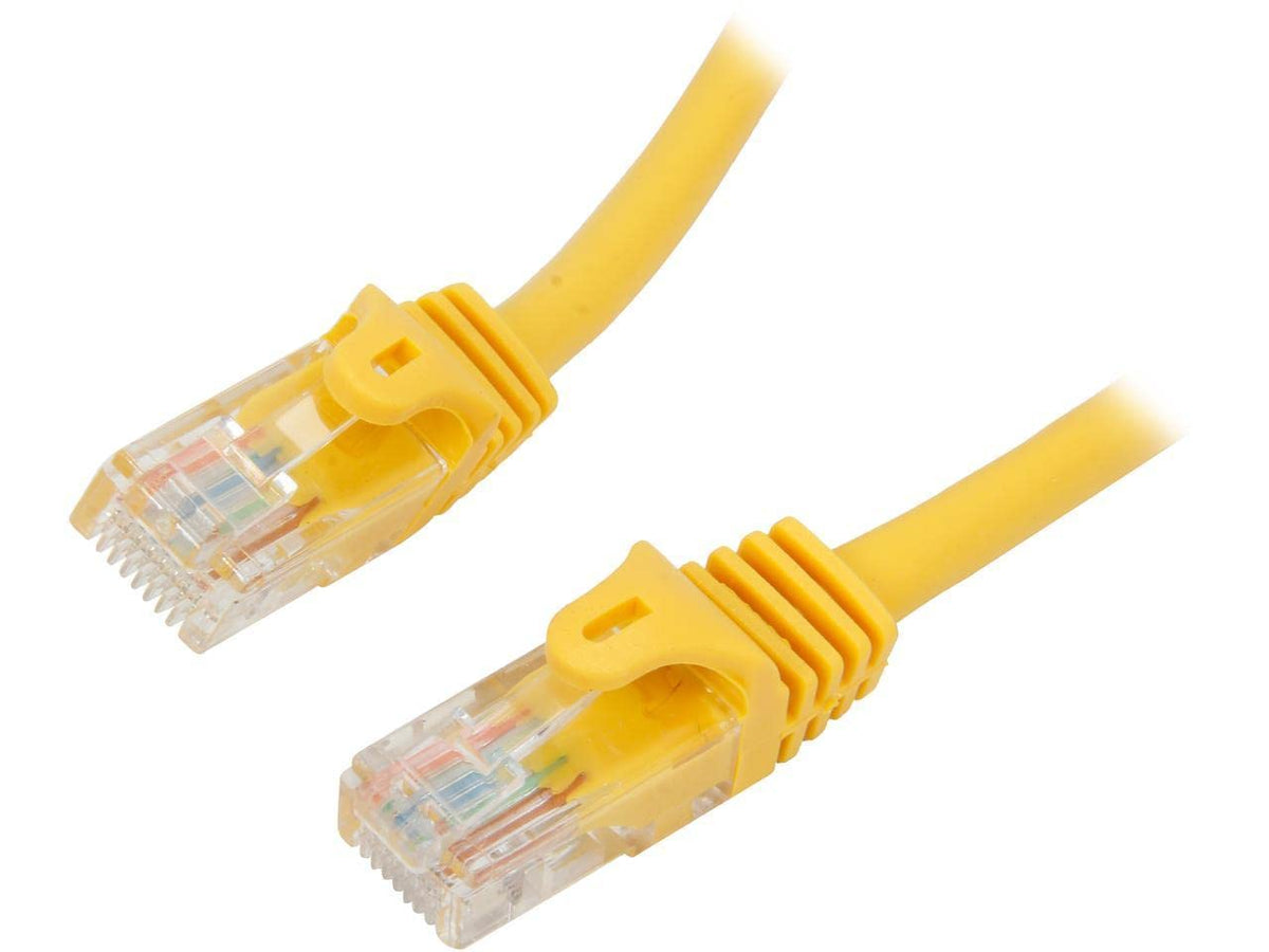 StarTech.com 10FT Yellow CAT5E UTP Patch Cable