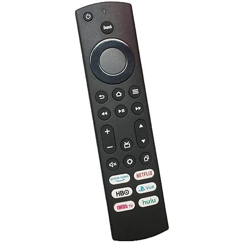 NS-RCFNA-21 NS-RCFNA-19 Remote Control Replacement for Insignia Toshiba TV Remote with 6 Hot Keys. No Programming Required