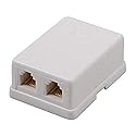 AUDIOVOX TP2662WHR Dual Mode Jack, White