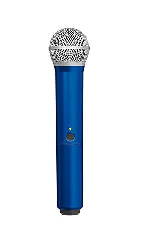 Shure WA712-BLU Colored Handle Only for BLX2/PG58 Wireless Transmitters (Blue)