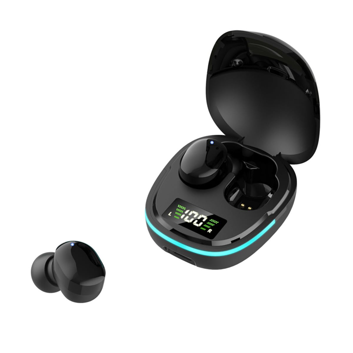 DCBCODGAL Wireless Mini Earbuds Bluetooth 5.3 in Ear Light-Weight Headphones, 30H Playing Time,Touch Screen Stereo Earphones, IP7 Waterproof…