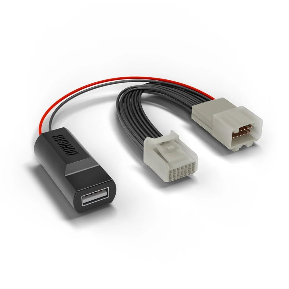 Dongar Classic - Dash cam Power Adapter (14-Pin Type A) for Toyota & Lexus Vehicles. Compatible with Various Models. Built-in USB Power Source