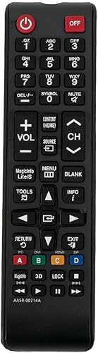 AA59-00714A for Samsung TV Remote Replacement Samsung Monitor Display ME40C ME46C ME55C ME75C ME95C PE40C PE46C PE55C UD46C UD55C UD55D UE46C UE55C