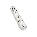 Tripp Lite Safe-IT Medical Grade Power Strip for Patient Care Vicinity, 6 Hospital-Grade Outlets, 120V, 15 ft. Right-Angle Cord, UL 1363A, White