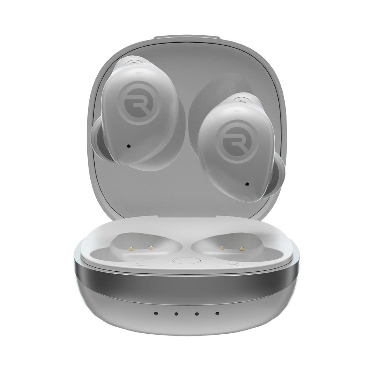Raycon Fitness Bluetooth True Wireless Earbuds with Built in Mic 54 Hours of Battery IPX7 Waterproof and Charging Case with Talk, Text, and Play