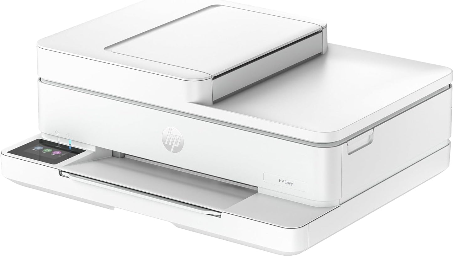 HP Envy 6552e Wireless All-in-One Color Inkjet Printer, Portobello, Print, scan, Copy, Duplex Printing Best-for-Home (714N7A) (Renewed Premium)