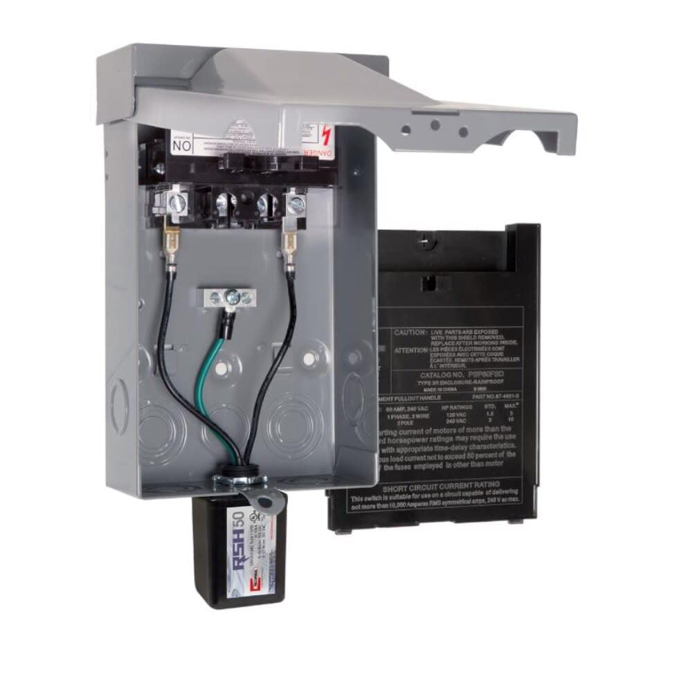 Rectorseal 96419 60A Non-Fused Disconnect Box with Surge Protector - N/A