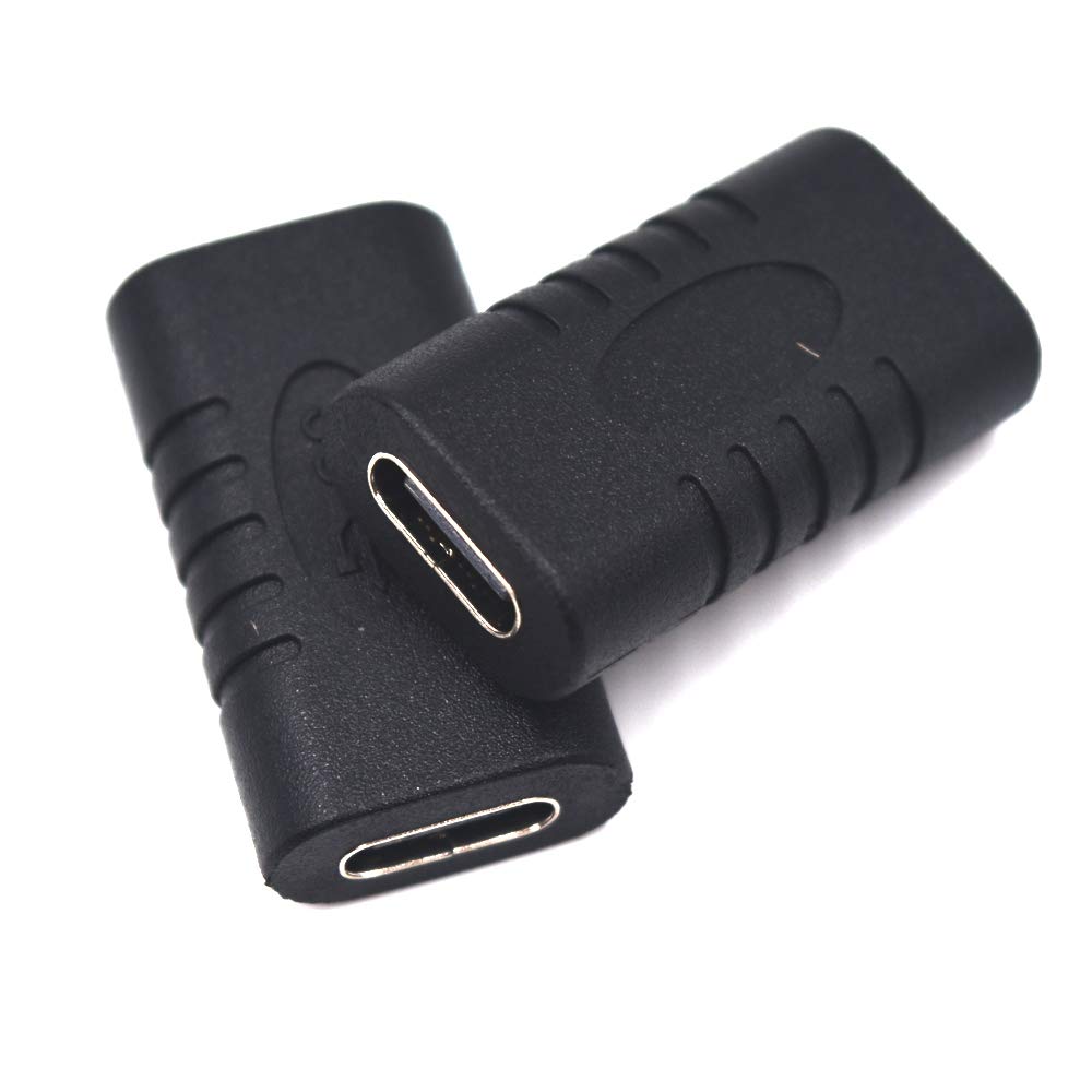 Kework 2 Pack USB Type C Coupler, USB 3.1 C Female to Female Extension Connector Adapter