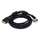 Monoprice Dual Link DVI-D Cable - CL2, Up to 2560x1600 Resolution, Up to 9.9 Gbps Speeds, 28AWG, 10 Feet, Black