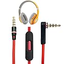 V-MOTA Audio Cable Cord Wire with in-line Microphone and Control Compatible with Beats Headphones Solo/Studio/Studio 2.0/Studio…