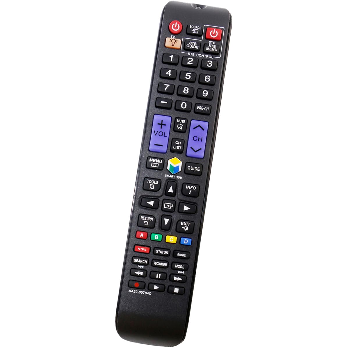 AA59-00784C Replacement TV Remote Control Sub AA59-00784A AA59-0784B BN59-01043A fit for Samsung UN65F6350A UN65F6350AF BN59-01043A UN55F9000