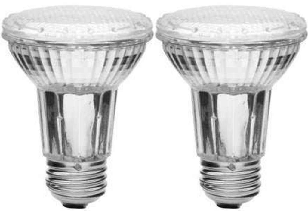 Anyray 2-Bulbs PAR20 LED Light, 50W Equivalent, Indoor Outdoor, 110V Flood Bulb E26 Dimmable 120V (Cool White)
