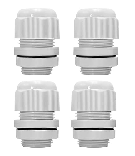 Saindo Waterproof Cable Glands for Camera Mounting Bracket Junction Box PFA130-E, PFA121, PFA122 (4 Pack)