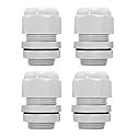 Saindo Waterproof Cable Glands for Camera Mounting Bracket Junction Box PFA130-E, PFA121, PFA122 (4 Pack)