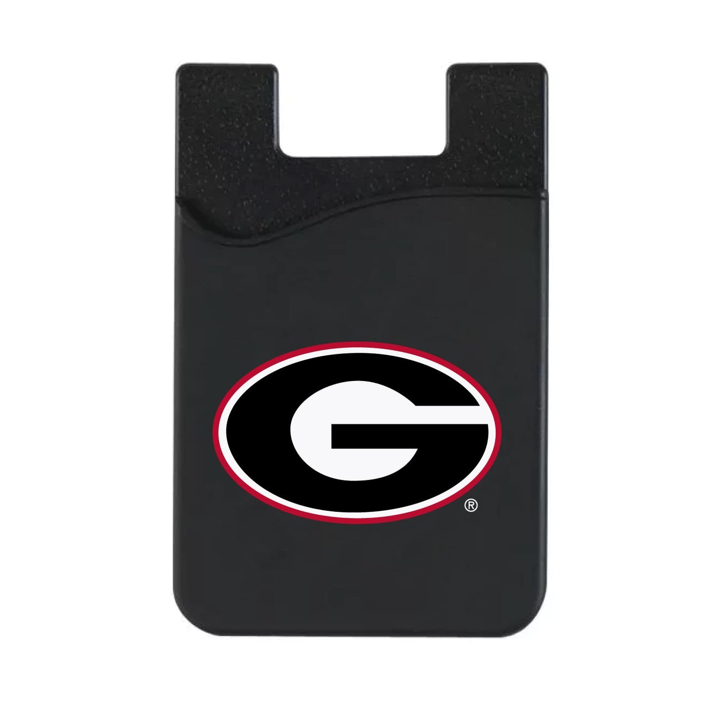 OTM Essentials University of Georgia Faux Leather Phone Wallet Sleeves, Sleek Magnetic Phone Wallet Case, Lightweight Accessories for Phones, Classic