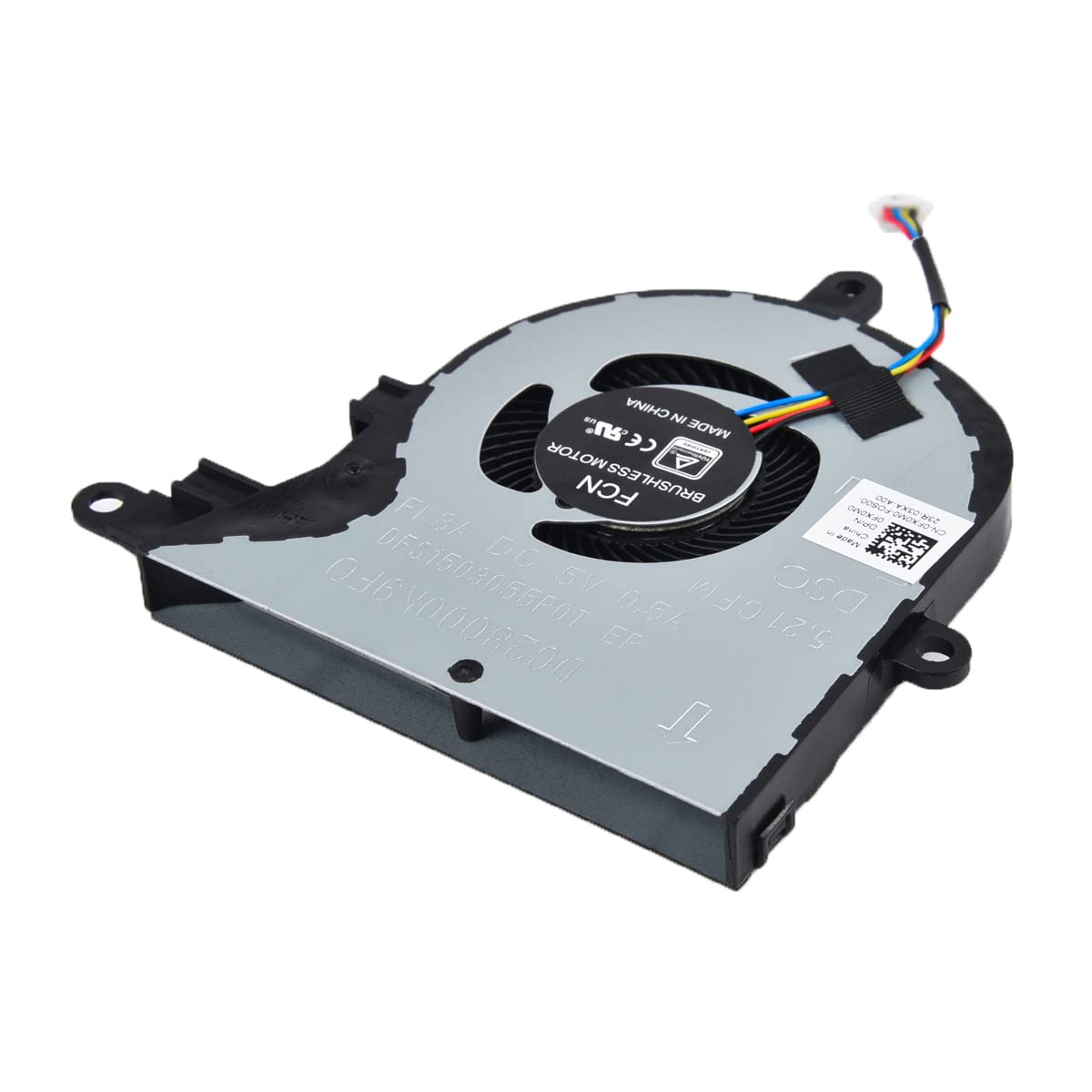 Replacement CPU Cooling Fan for Dell inspiron 15 5570 5575 3580 3593, inspiron 17 3780 3793, Latitude 3590 L3590 E3590 Series Laptop P/N: FX0M0 0FX0M0