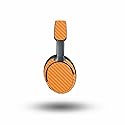 MightySkins Carbon Fiber Skin Compatible with Bose QuietComfort Ultra - Solid Orange | Protective, Durable Textured Carbon Fiber Finish | Easy…